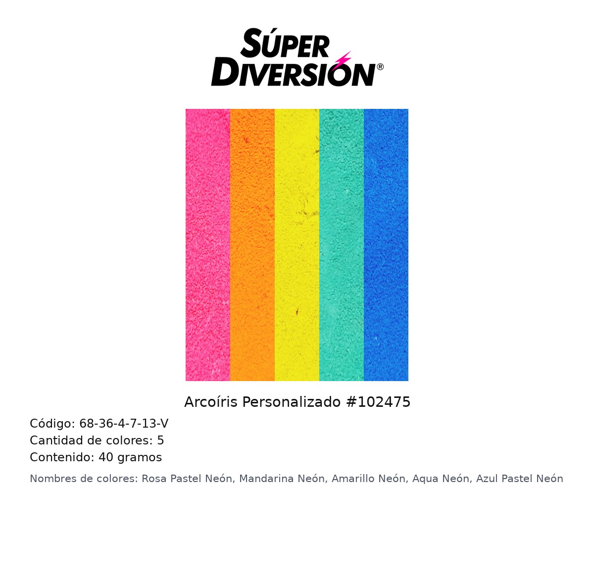Arcoiris Personalizado #102475