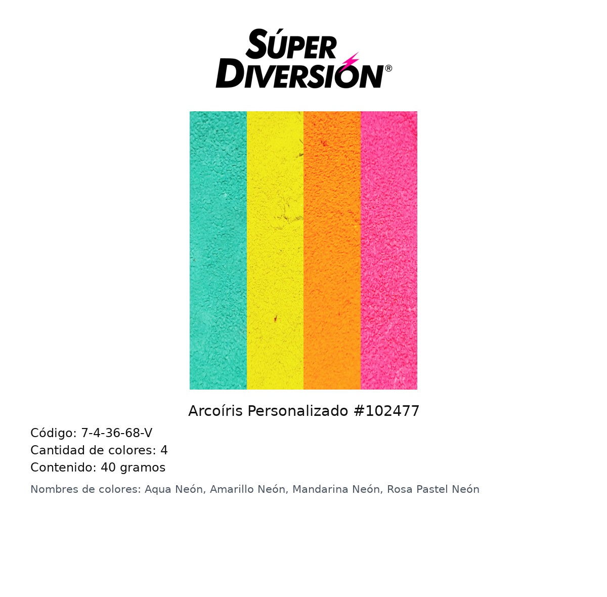Arcoiris Personalizado #102477