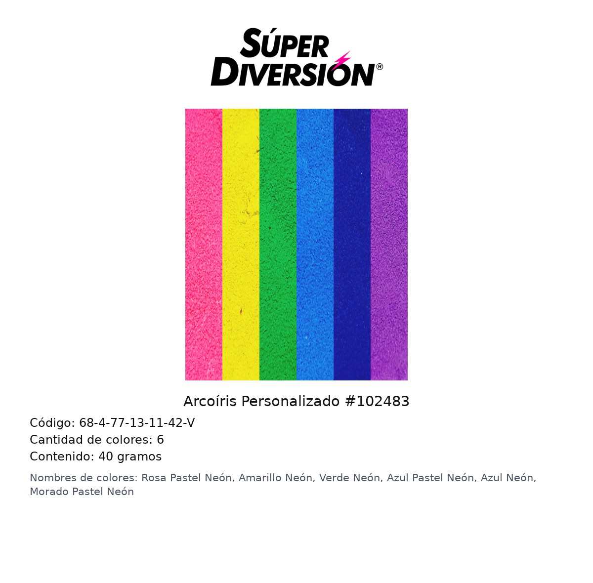 Arcoiris Personalizado #102483