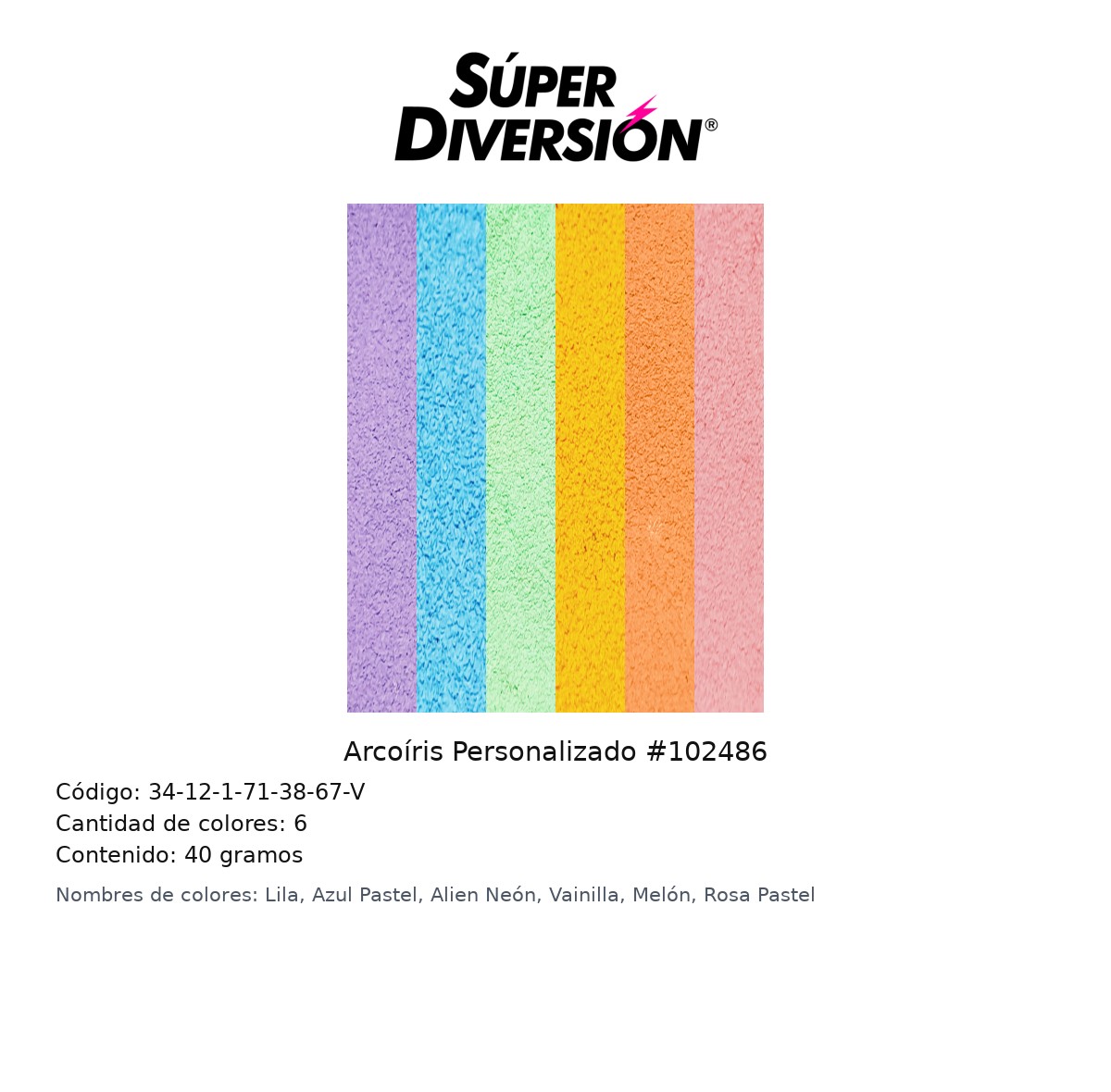 Arcoiris Personalizado #102486