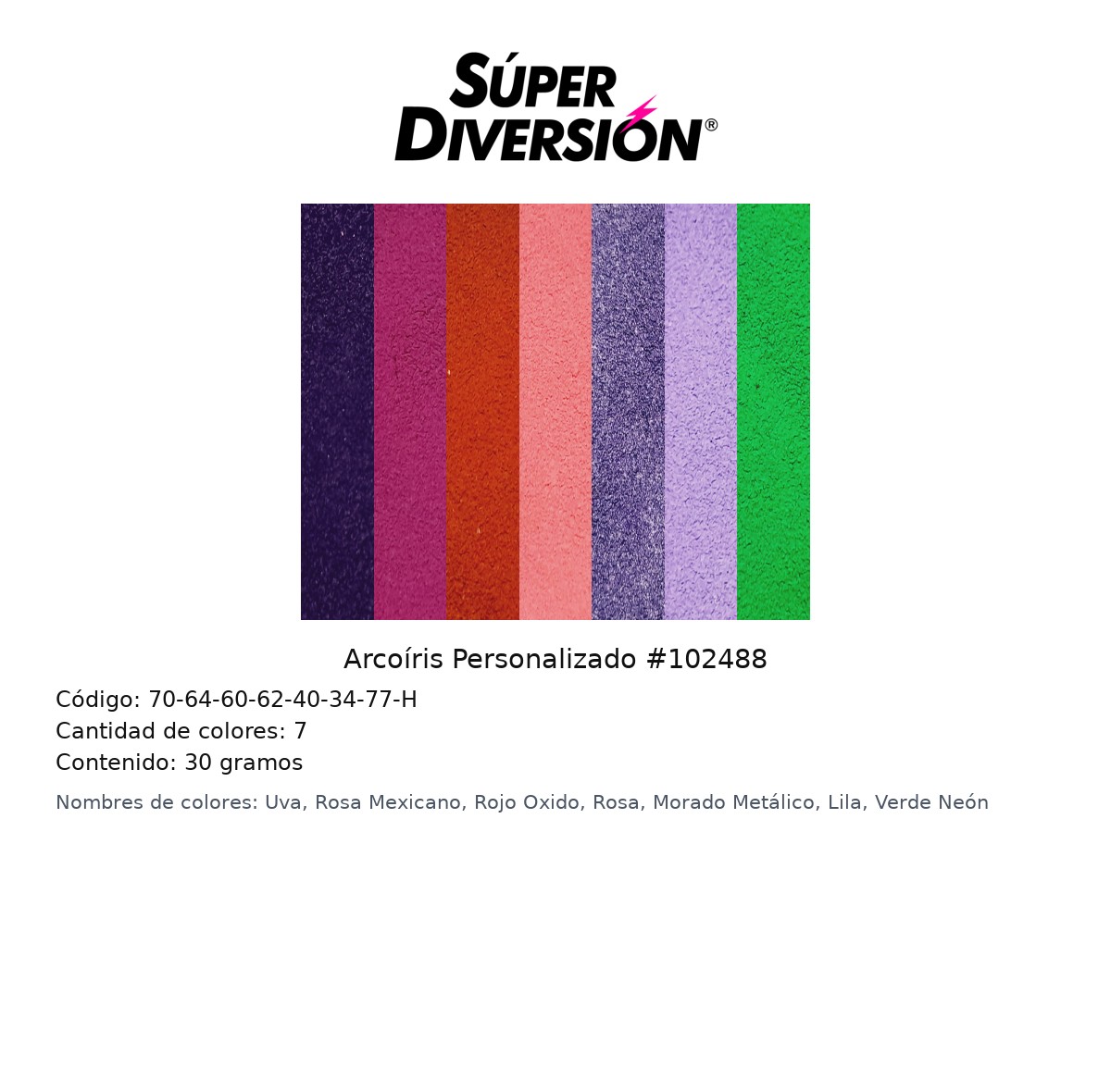 Arcoiris Personalizado #102488