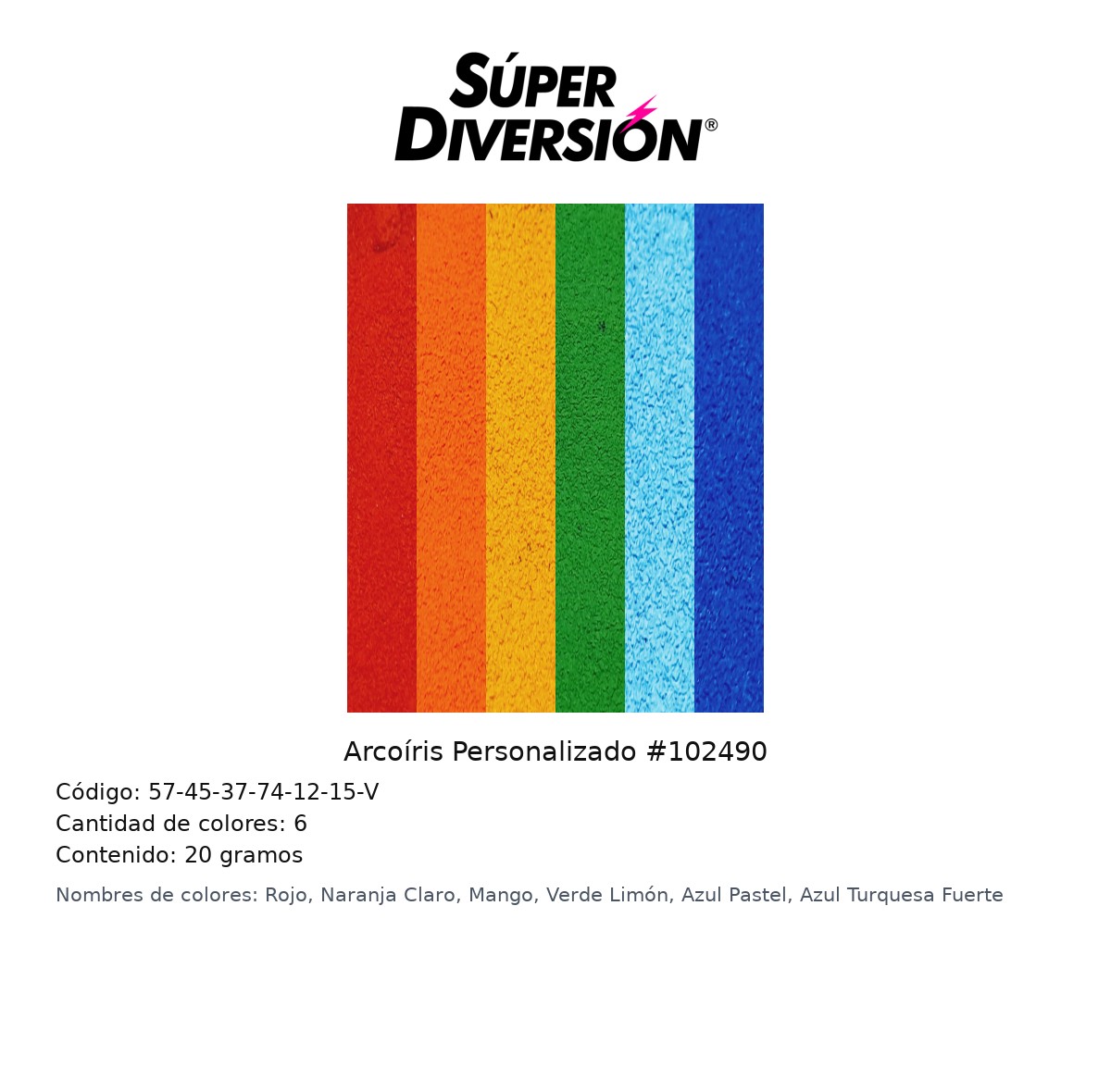 Arcoiris Personalizado #102490