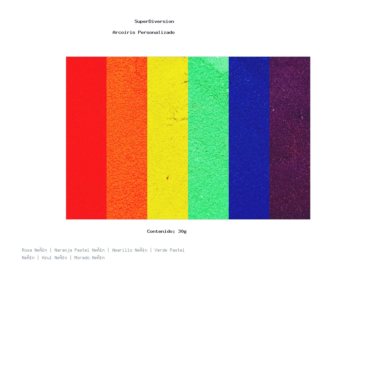 Arcoiris Personalizado #102534