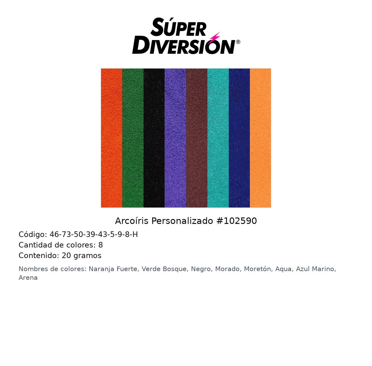 Arcoiris Personalizado #102590