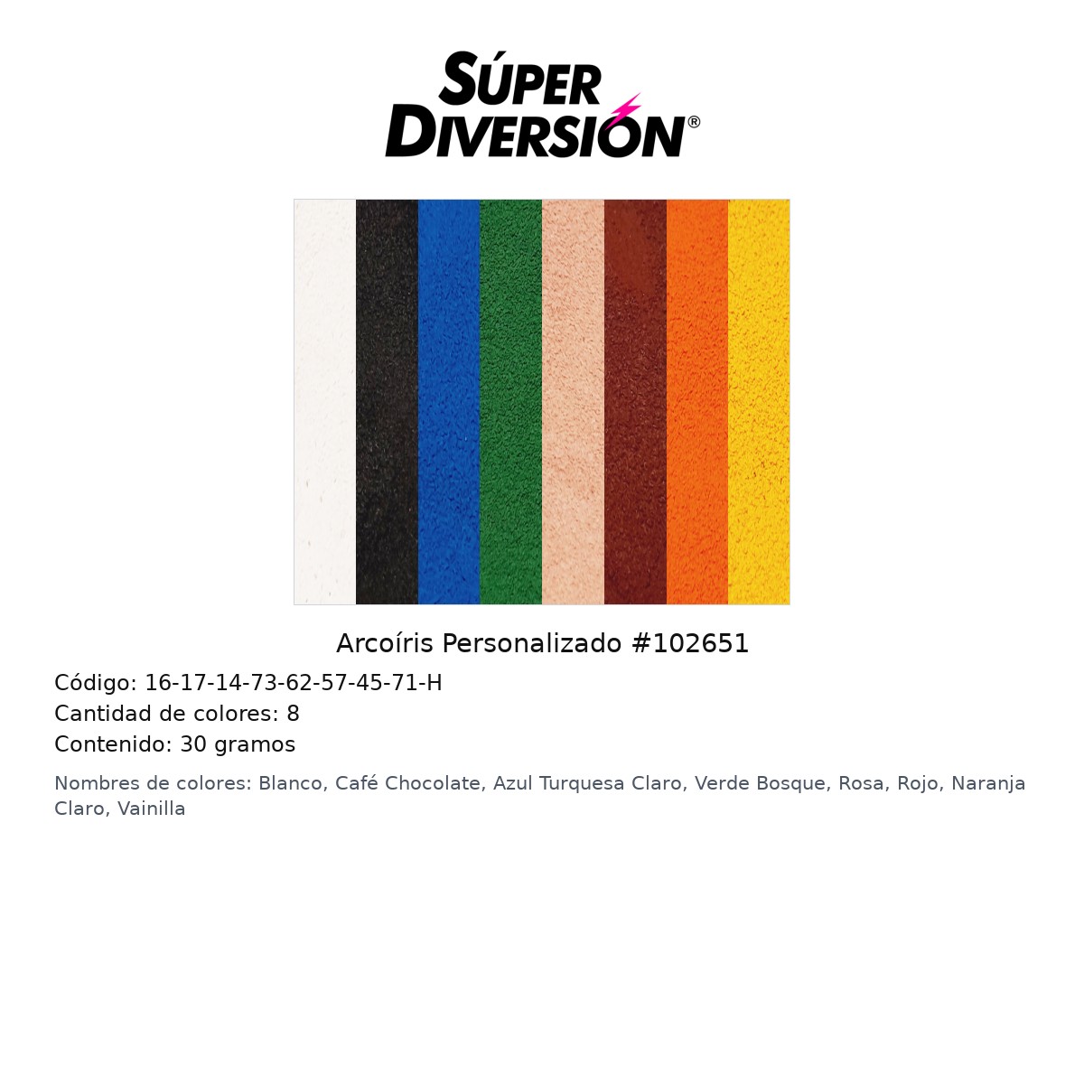 Arcoiris Personalizado #102651