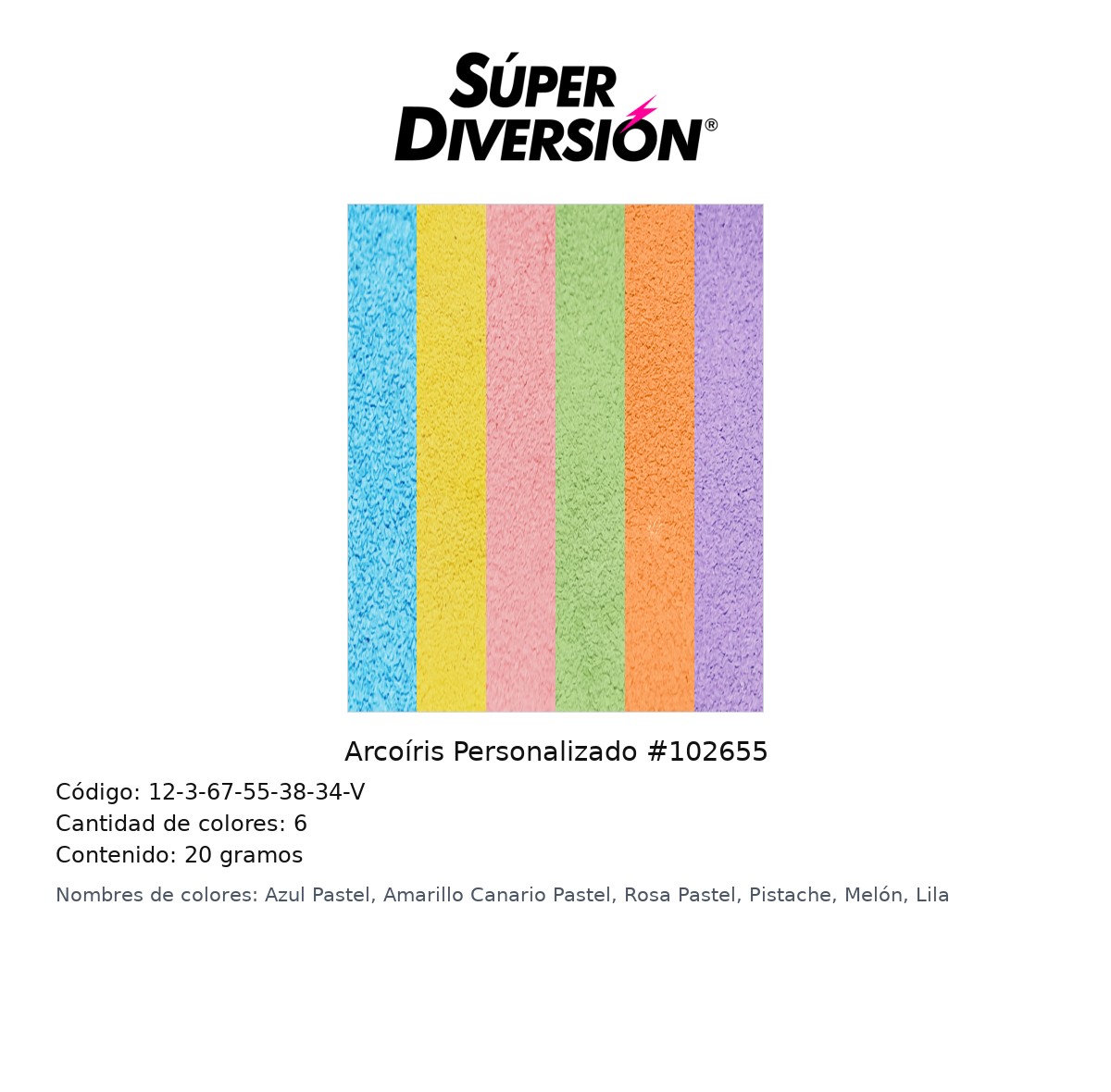 Arcoiris Personalizado #102655