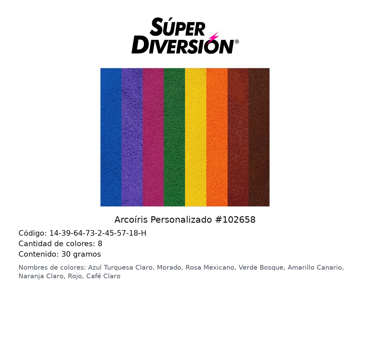 Arcoiris Personalizado #102658
