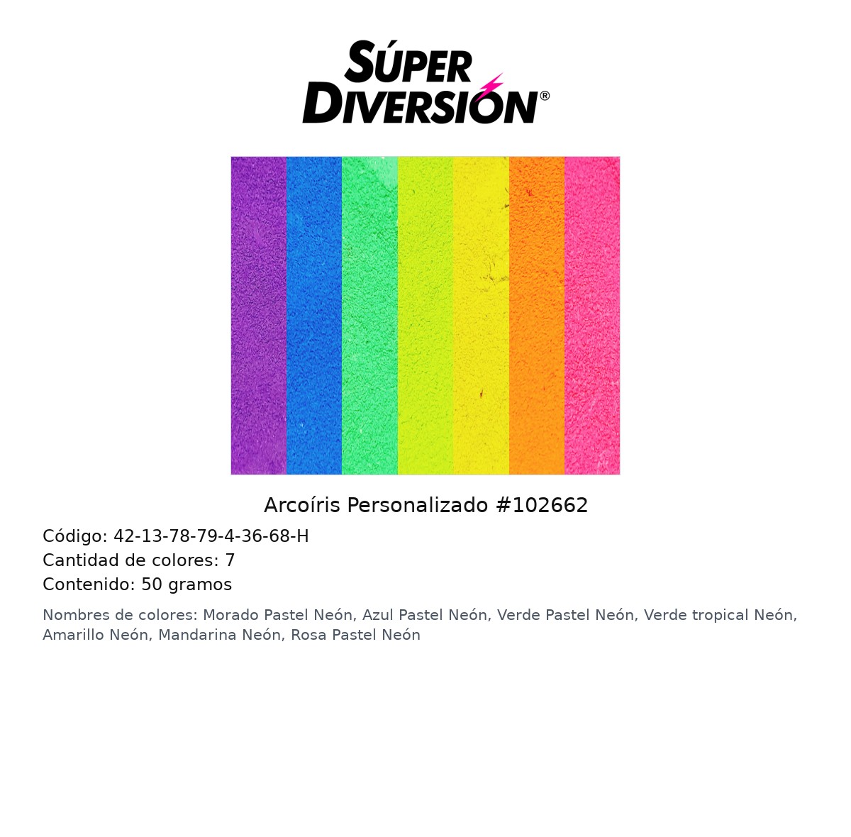 Arcoiris Personalizado #102662