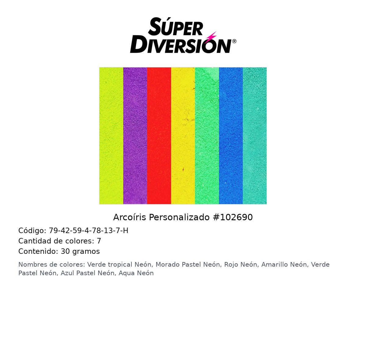 Arcoiris Personalizado #102690