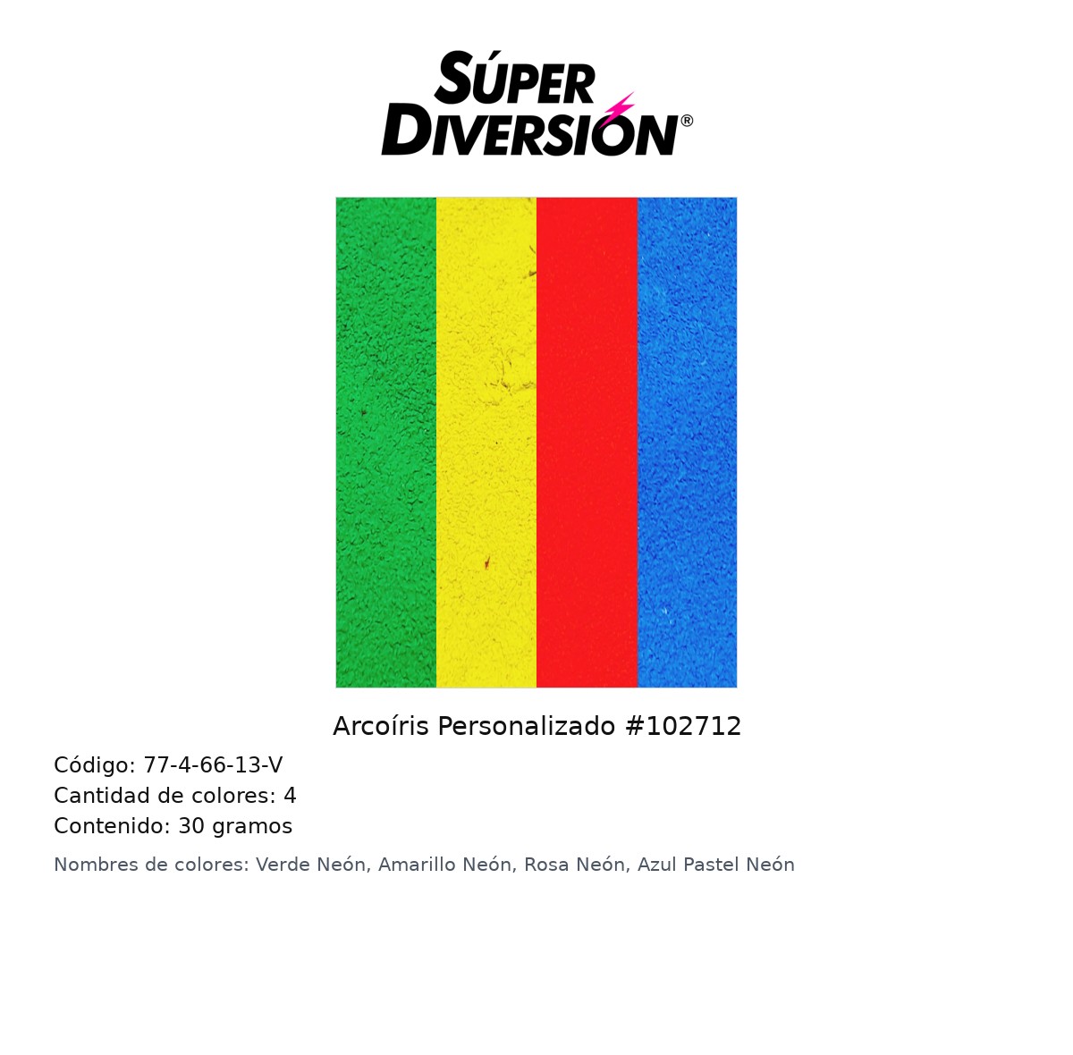 Arcoiris Personalizado #102712