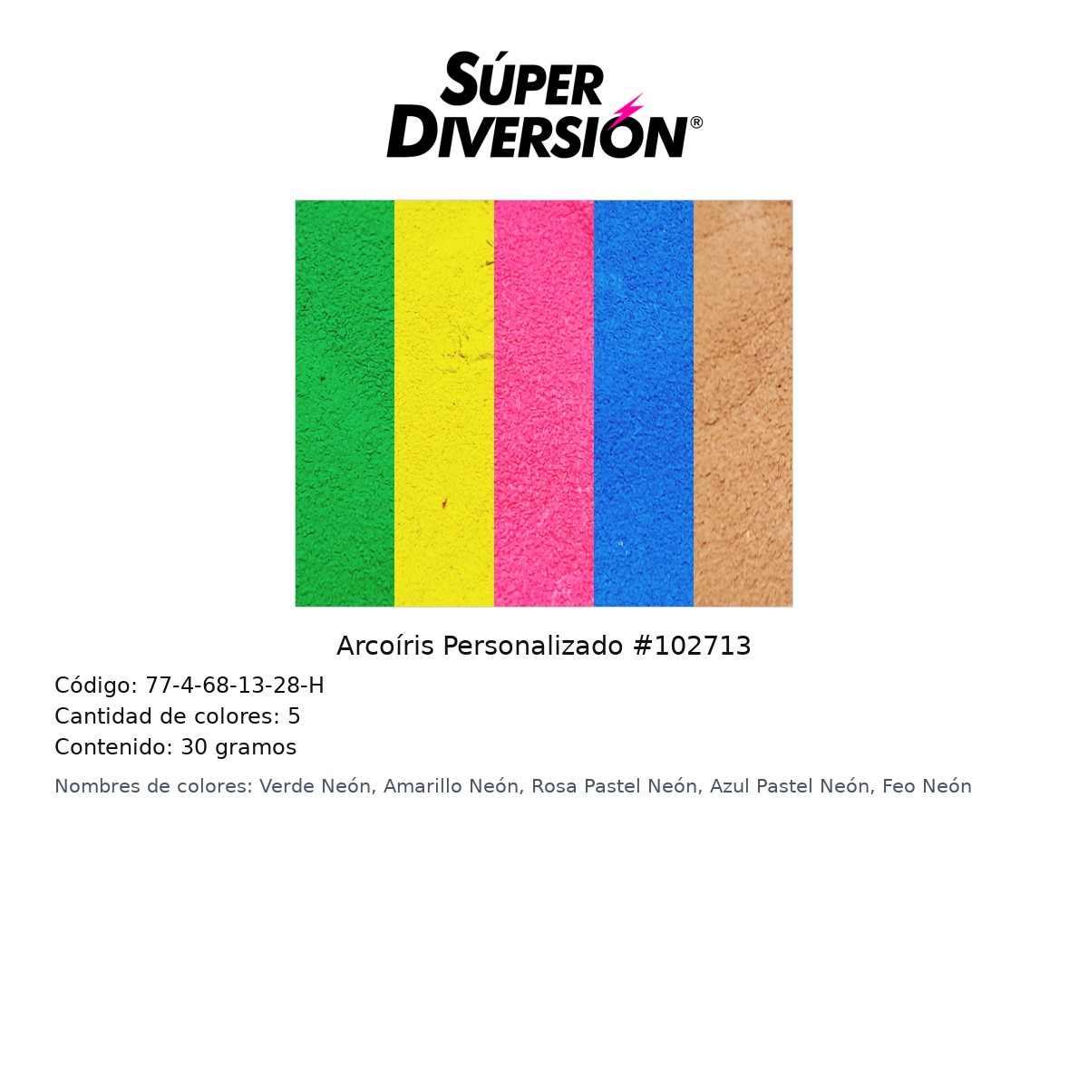 Arcoiris Personalizado #102713