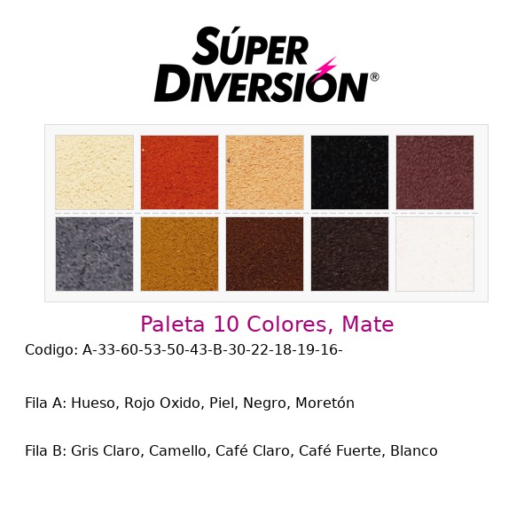Paleta personalizada 10 colores base agua con colores Hueso, Rojo Oxido, Piel, Negro, Moretón | Gris Claro, Camello, Café Claro, Café Fuerte, Blanco