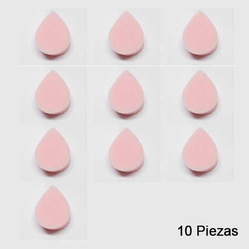 Esponja Rosa Gota. Paquete 10 piezas