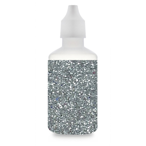Glitter Gotero Plata