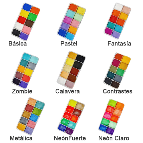 Promo Galaxia. Contenido 9 Paletas.   100g c/u