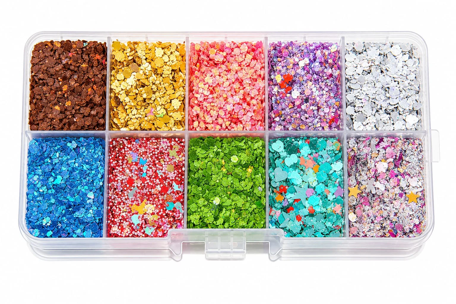 Paleta Glitter Gel "Pavo real" 120g