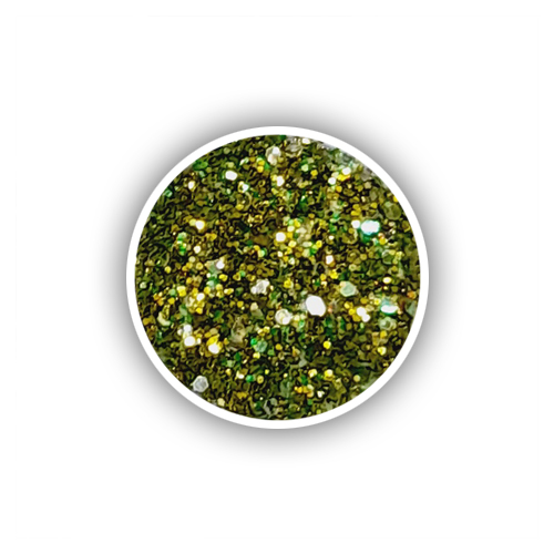Glitter Pocket Verde 4C