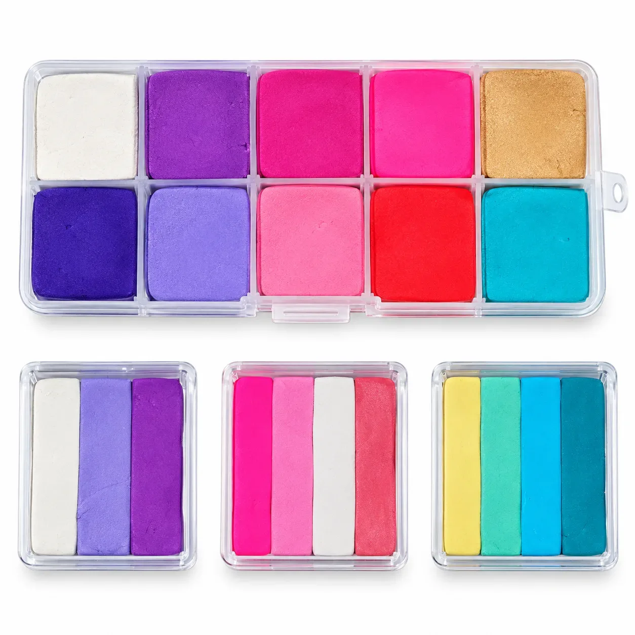 Kit Muñeca. 1 Paleta 100g y 3 Arcoíris 30g cada uno