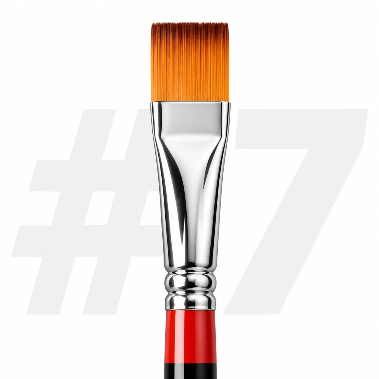 Pincel Rojinegro No. 7