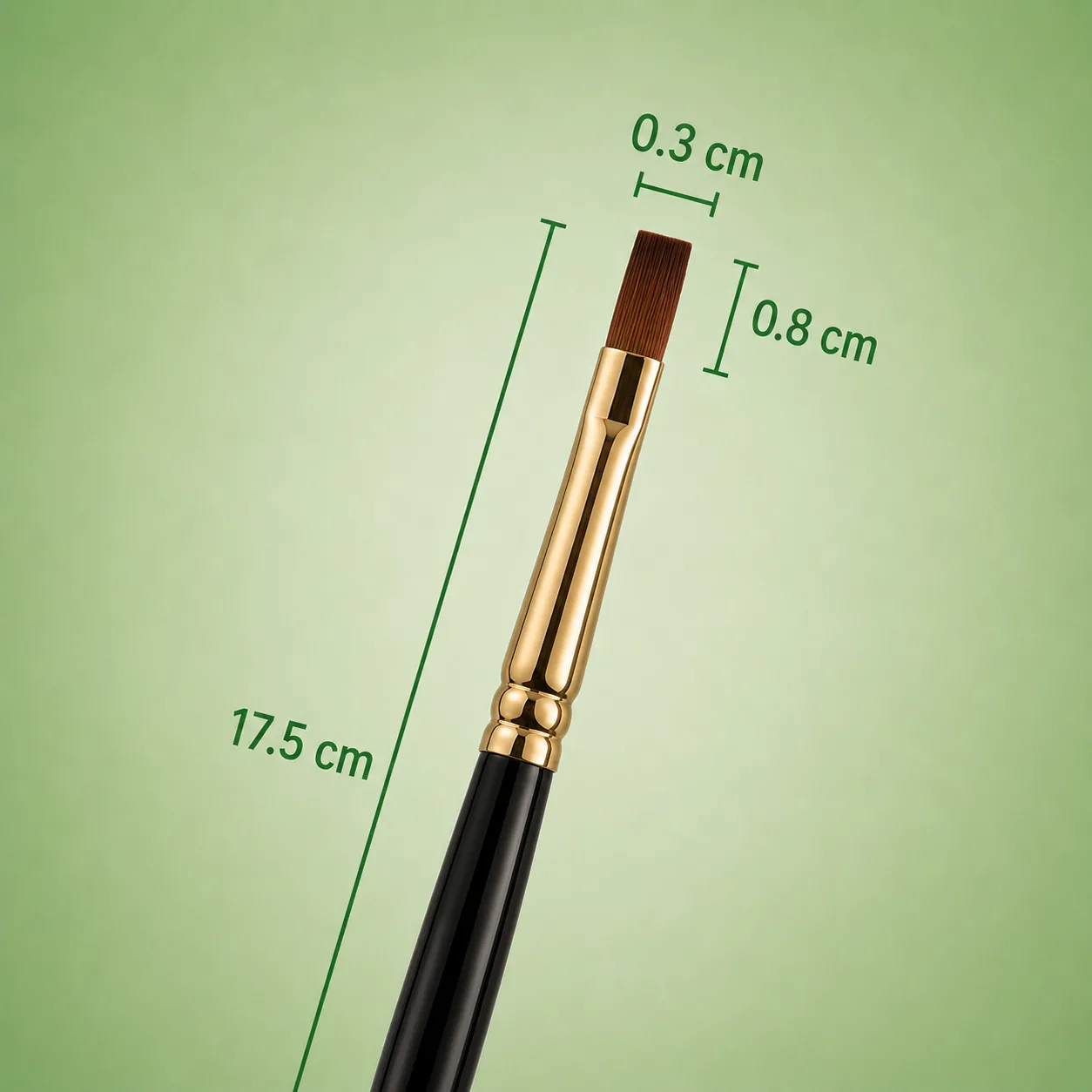 Pincel Plano No.2