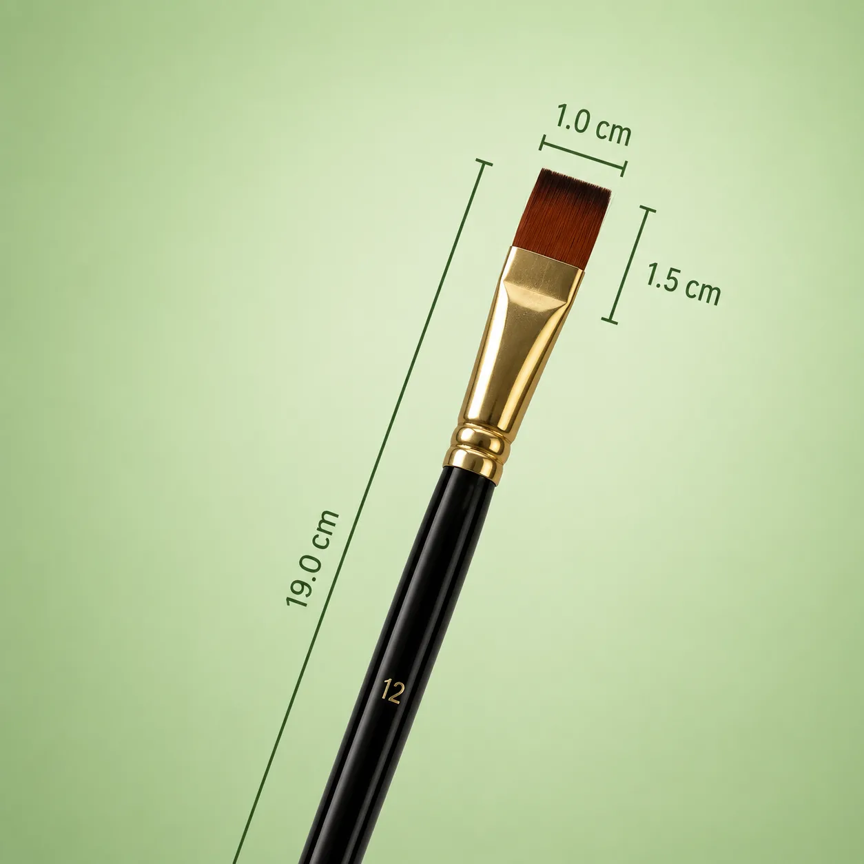 Pincel Plano No.8