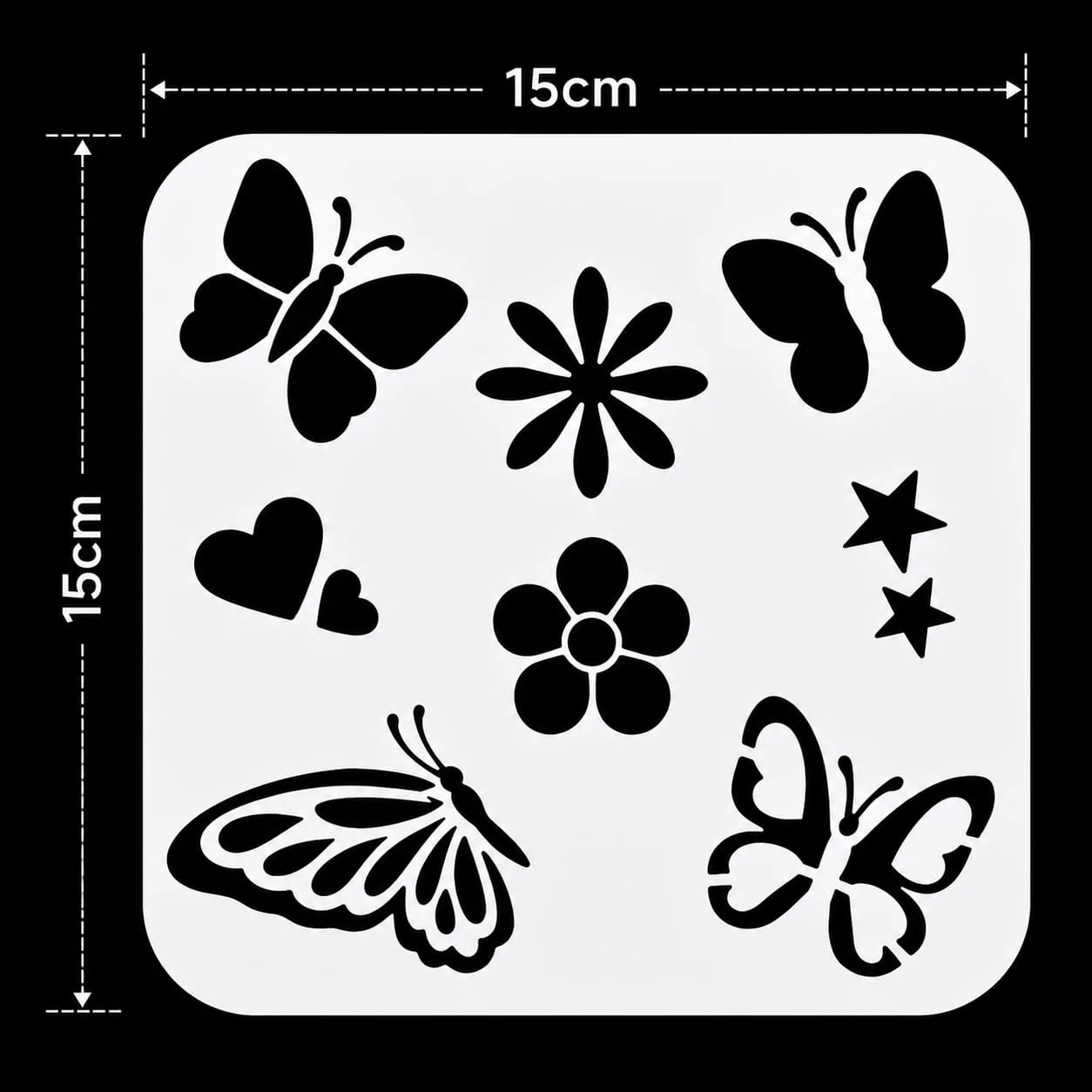 Estencil Mariposas