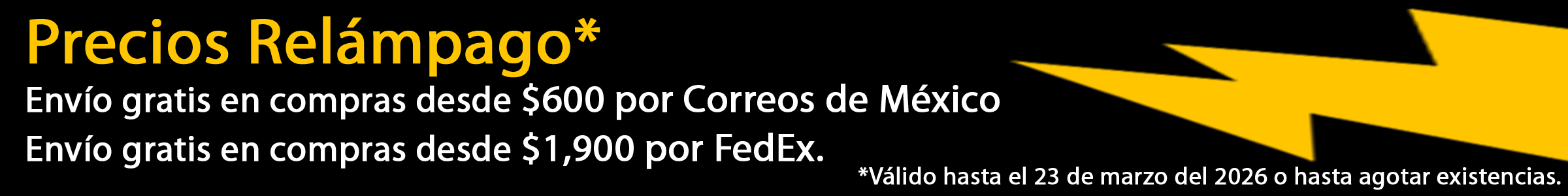 Publicidad Precios Relampago 2026
