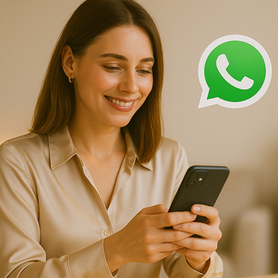 Atención personalizada por WhatsApp