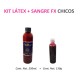 Kit Látex  +  Sangre Fx Chicos