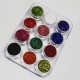 Estuche glitter Oscuros  pintacaritas, 12 piezas Pocket 