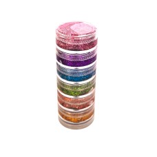 Torre  Glitter en Gel (Chispita) 6 colores 